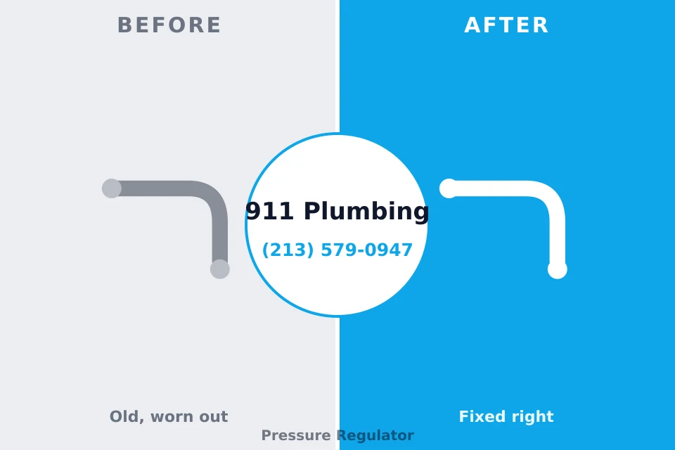 Before and after: plumbing company Ecorse, MI